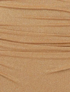 Online ZIMMERMANN Junie Lurex Gathered Bikini