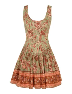 New ZIMMERMANN Junie Panelled Mini Dress