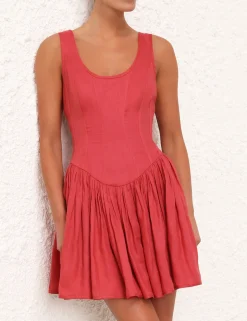 Outlet ZIMMERMANN Junie Panelled Mini Dress