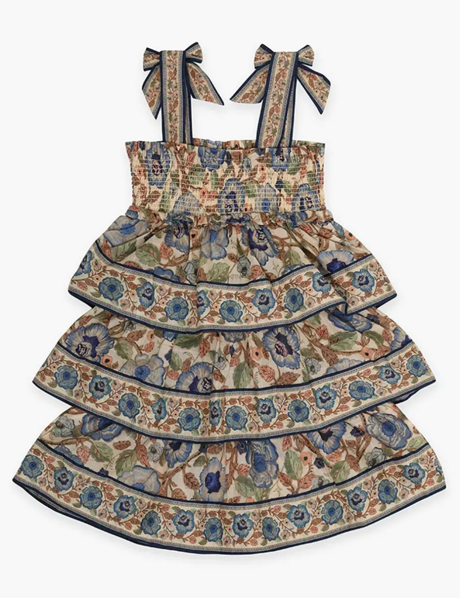Best ZIMMERMANN Junie Shirred Tiered Dress
