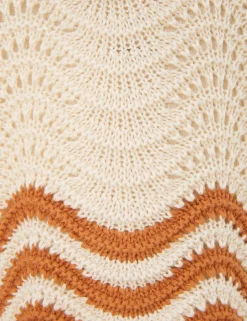 Hot ZIMMERMANN Junie Textured Knit Skirt
