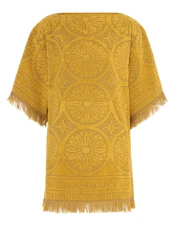 Best ZIMMERMANN Junie Towelling Mini Dress