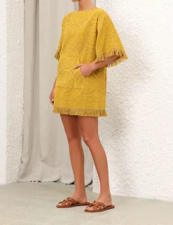 Discount ZIMMERMANN Junie Towelling Mini Dress