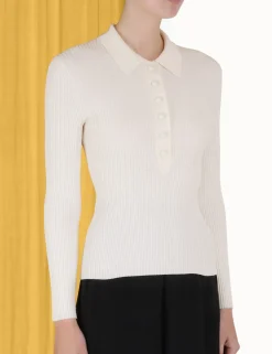 Best ZIMMERMANN Knit Polo Top
