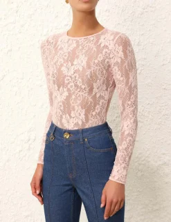 Clearance ZIMMERMANN Lace Bodysuit