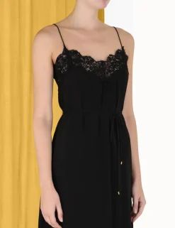 Sale ZIMMERMANN Lace Panel Slip Midi