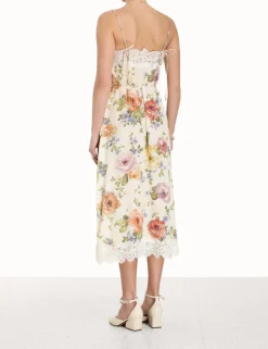 Discount ZIMMERMANN Lace Panel Slip Midi