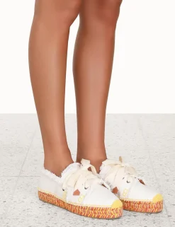Sale ZIMMERMANN Lace Up Espadrille Derby
