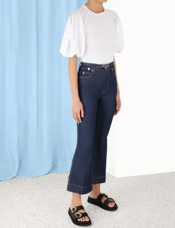 Outlet ZIMMERMANN Lantern Sleeve Tee