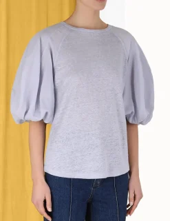 Hot ZIMMERMANN Lantern Sleeve Tee