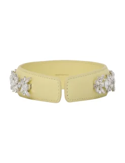 Clearance ZIMMERMANN Leather Crystal Headband