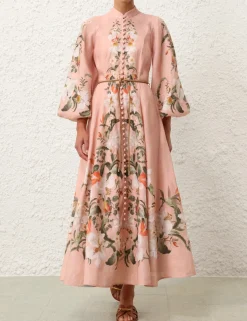 Clearance ZIMMERMANN Lexi Billow Long Dress