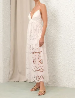 Sale ZIMMERMANN Lexi Embroidered Slip Dress