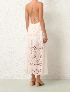 Sale ZIMMERMANN Lexi Embroidered Slip Dress