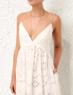 Sale ZIMMERMANN Lexi Embroidered Slip Dress