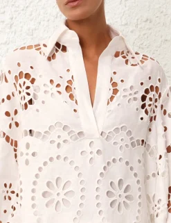Hot ZIMMERMANN Lexi Embroidered Tunic