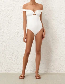 Clearance ZIMMERMANN Lexi Off Shoulder 1Pc