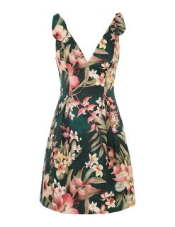 New ZIMMERMANN Lexi Tie Mini Dress