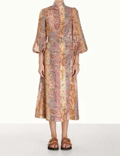 Outlet ZIMMERMANN Luminosity A-Line Midi Skirt
