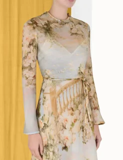 Hot ZIMMERMANN Luminosity Bias Slip Dress