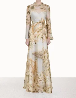 Best ZIMMERMANN Luminosity Bias Slip Dress