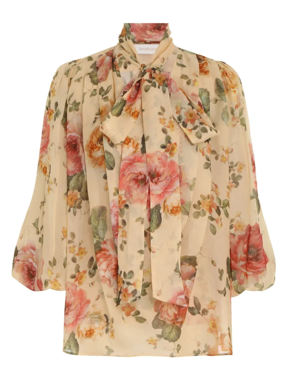 Hot ZIMMERMANN Luminosity Billow Blouse