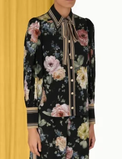 Clearance ZIMMERMANN Luminosity Blouson Shirt