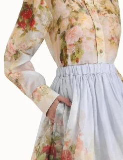 Clearance ZIMMERMANN Luminosity Button Up Shirt