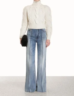 Outlet ZIMMERMANN Luminosity Cable Sweater