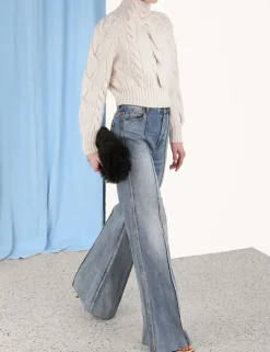 Outlet ZIMMERMANN Luminosity Cable Sweater