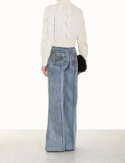 New ZIMMERMANN Luminosity Cable Sweater