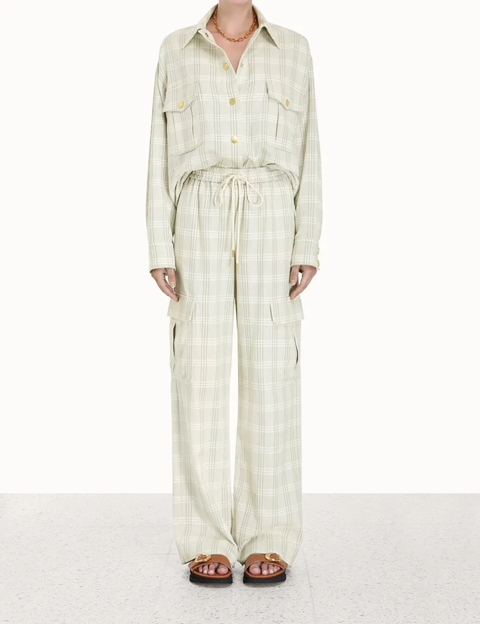 Clearance ZIMMERMANN Luminosity Check Shirt