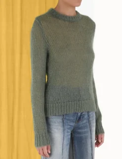 New ZIMMERMANN Luminosity Crew Neck Sweater