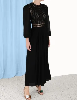 Hot ZIMMERMANN Luminosity Crochet Bodice Midi