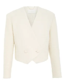 Discount ZIMMERMANN Luminosity Cropped Blazer