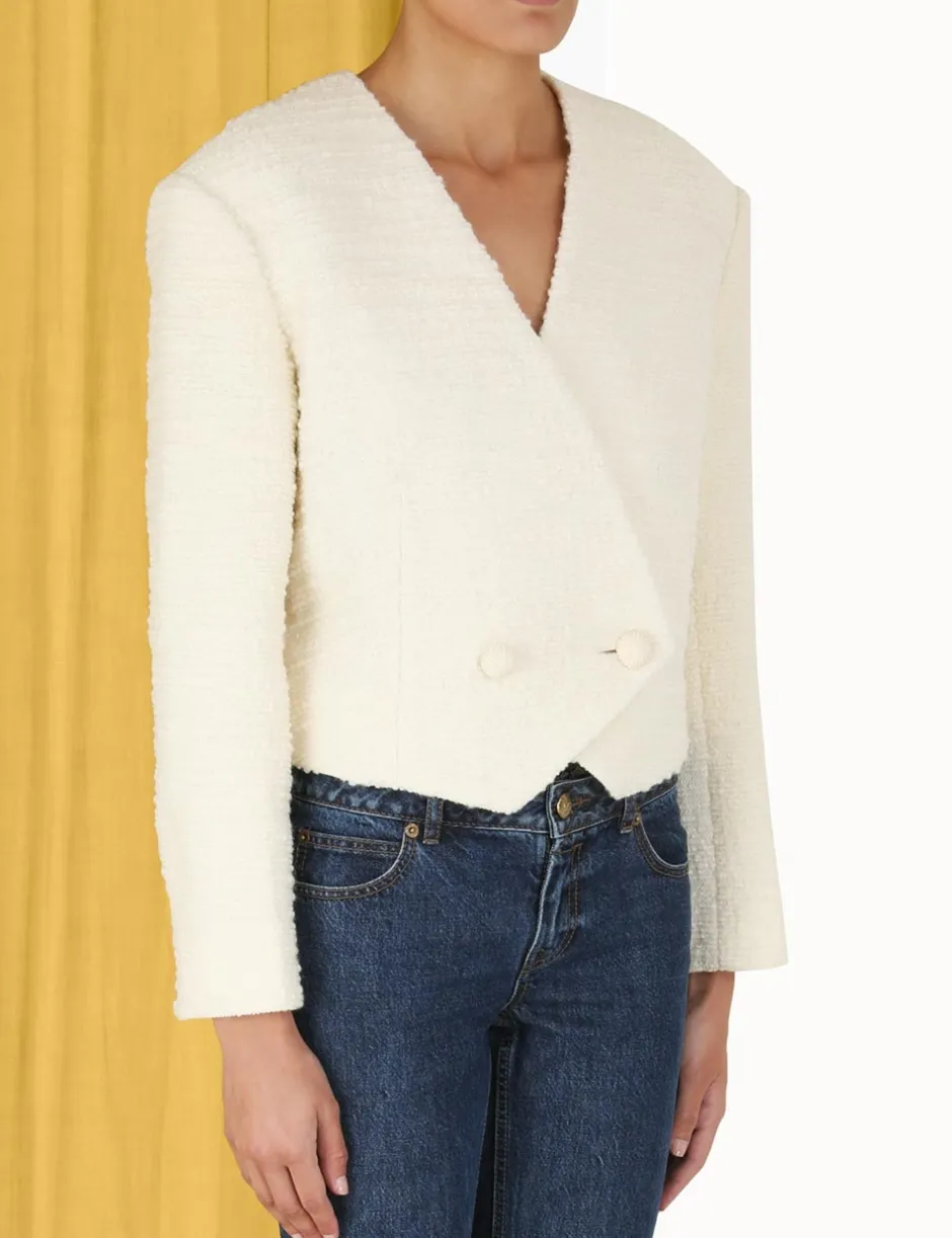 Discount ZIMMERMANN Luminosity Cropped Blazer