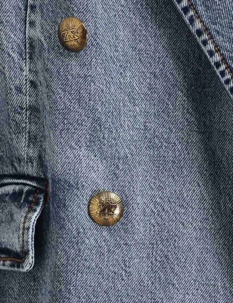 Discount ZIMMERMANN Luminosity Denim Blazer