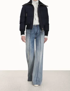 New ZIMMERMANN Luminosity Denim Down Jacket