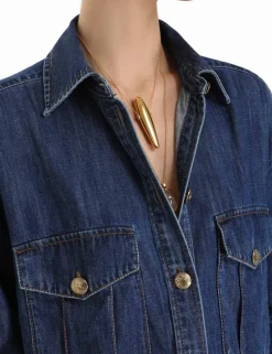 Best ZIMMERMANN Luminosity Denim Shirt