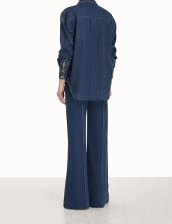 Best ZIMMERMANN Luminosity Denim Shirt