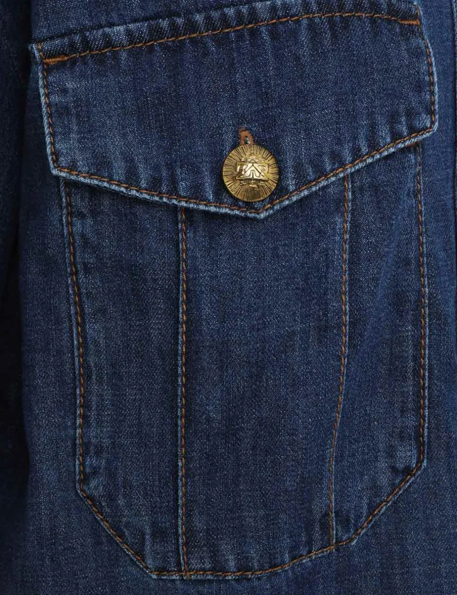 Best ZIMMERMANN Luminosity Denim Shirt