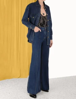 Best ZIMMERMANN Luminosity Denim Shirt