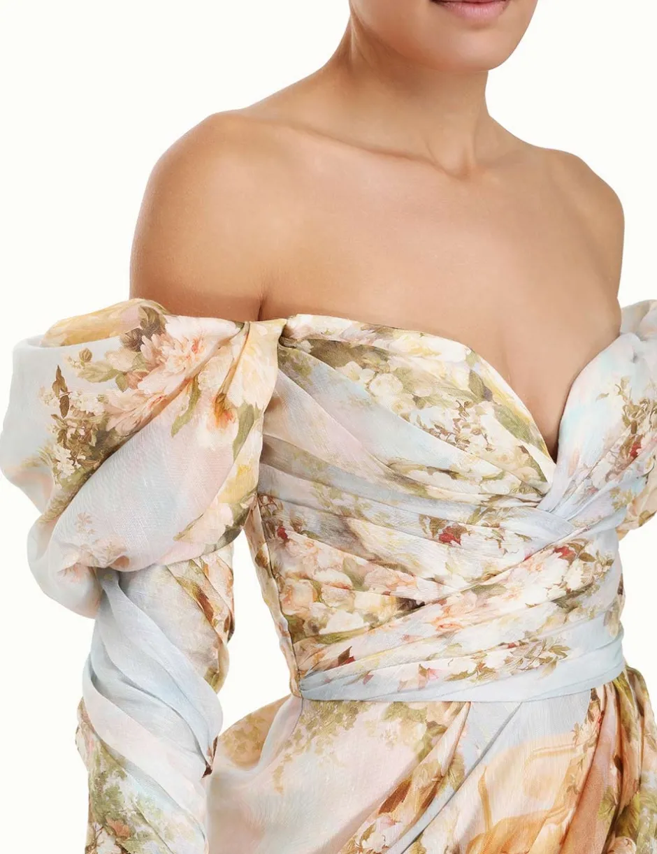 Outlet ZIMMERMANN Luminosity Drape Mini Dress