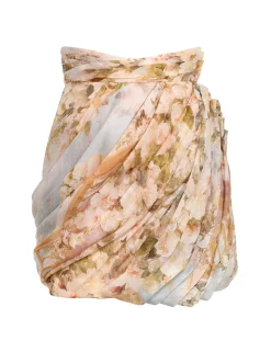 Hot ZIMMERMANN Luminosity Drape Mini Skirt