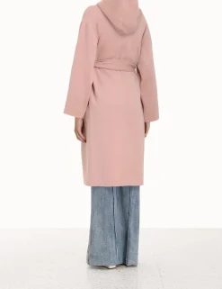 Clearance ZIMMERMANN Luminosity Felted Hooded Coat