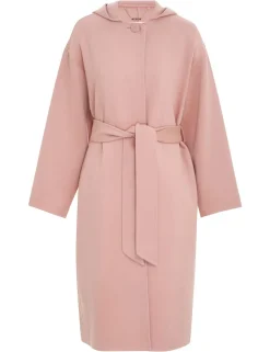 Best ZIMMERMANN Luminosity Felted Hooded Coat