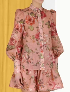 Hot ZIMMERMANN Luminosity Floral Blouse