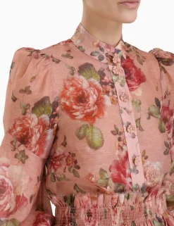 Hot ZIMMERMANN Luminosity Floral Blouse