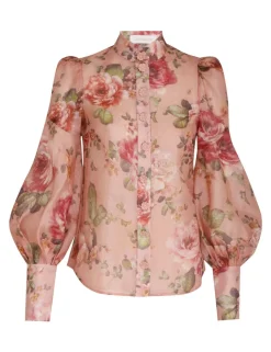 Best ZIMMERMANN Luminosity Floral Blouse