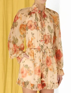 Discount ZIMMERMANN Luminosity Flutter Playsuit
